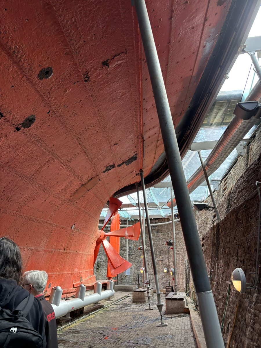 New addition to the duck gang and a visit to <a href="/SSGreatBritain/">Brunel's SS Great Britain</a> today
