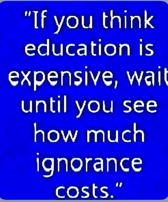 Sonee333Sonny's tweet photo. @TheOnlyEsta America’s Ignorance Epidemic 

An Informed/Educated Citizenry Is Essential To A Thriving Democracy https://t.co/BWTi63RRaH