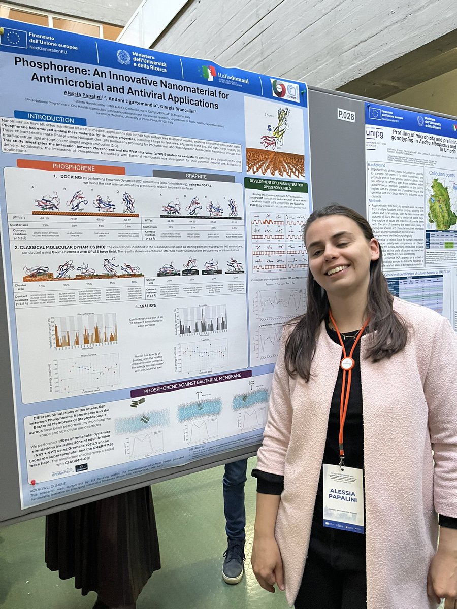 Black phosphorus nanoflakes as innovative antibacterial photoactive nanomaterials. Thanks to Greta Amendola, Faezeh Soofivand and Alessia Papalini for presenting our results. A very collaborative team <a href="/Cnr_Nano/">CNR Istituto Nanoscienze</a> <a href="/CNRICCOM_Social/">CNR-ICCOM</a> <a href="/Unipisa/">Università di Pisa</a> <a href="/scuolanormale/">Scuola Normale</a> for <a href="/fondaz_inf_act/">Fondazione INF-ACT</a>