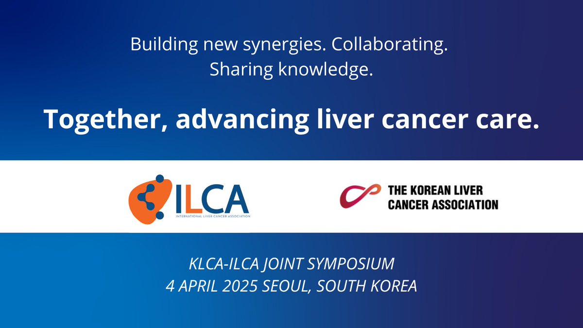 Today, we were proud to join the KLCA Annual Conference for a joint symposium on "Future Directions in #HCC Risk Stratification and Treatment."

A big thank you to everyone who participated and contributed to advancing liver cancer care through collaboration and shared knowledge.