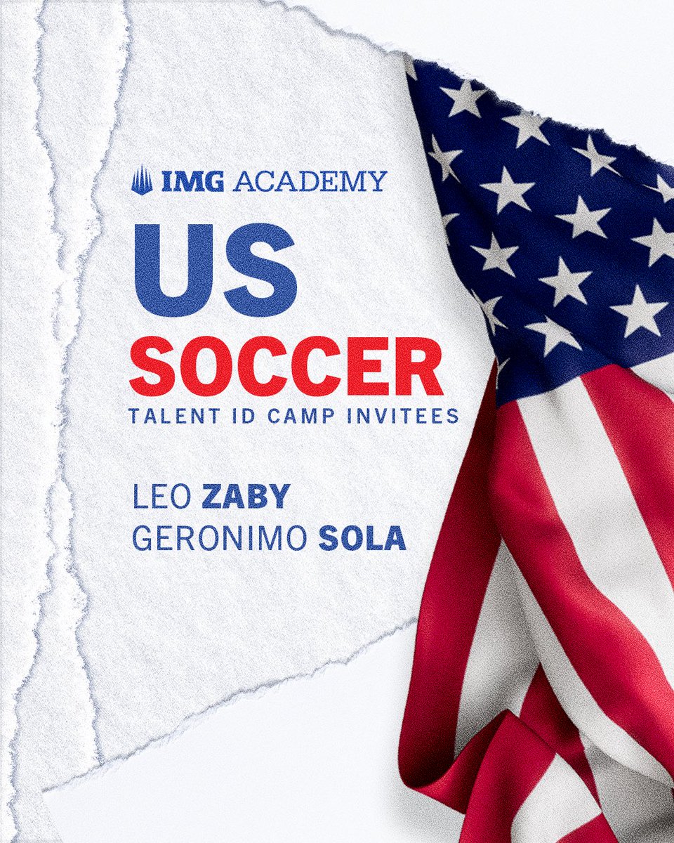 Two standouts. One big opportunity. Congrats on being selected for the U.S. Soccer Boys Talent ID Camp! 🇺🇸⚽ Keep pushing forward! 🔥