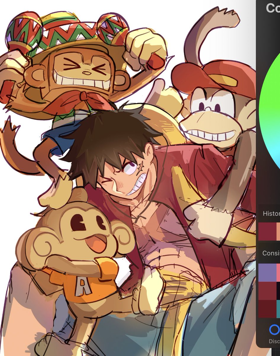 mandatory wip post here bcs this is my wip dump space 🫂
#luffy