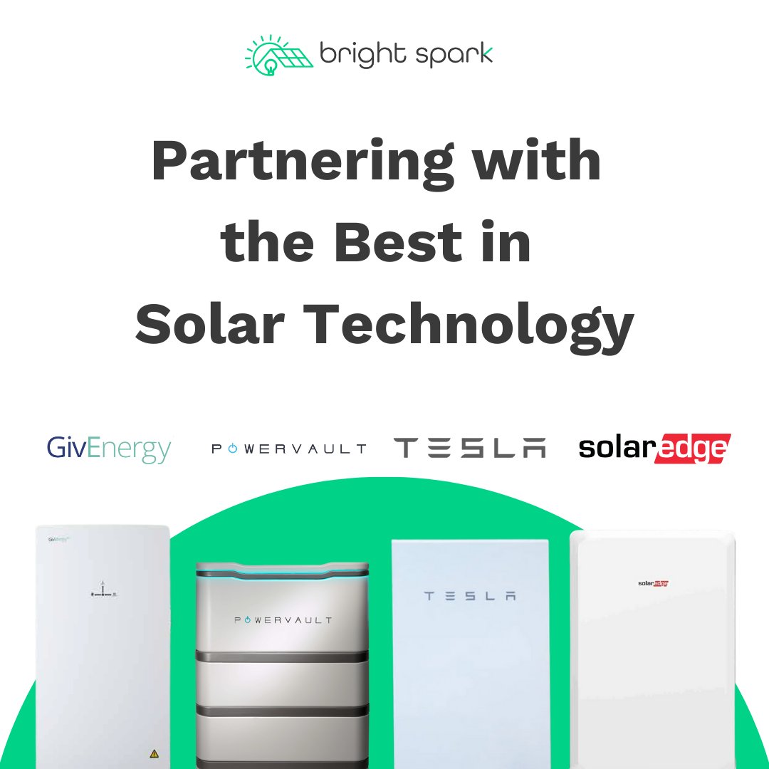 BrightSparkEn's tweet photo. At Bright Spark Energy, we only work with the best brands in the solar industry:

🔋 GivEnergy for advanced battery storage
🌞 SolarEdge for high-performance solar panel systems
🔋 Powervault for compact, efficient home storage

💻 https://t.co/TelAlhEUNd

#solarpv #brightspark https://t.co/W1S7RWDHDu