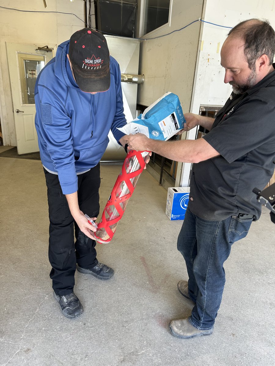 drone_spray's tweet photo. Exciting News! 🪲

This week, we had the pleasure of hosting @parabug , learning all about how to spread beneficial insects by drone! 🐞 This method gives growers a new way to tackle pests as part of a sustainable integrated pest management strategy.

✅ Reduces the need for pesticides
✅ Ensures efficient and even distribution
✅ Covers large areas quickly
✅ Supports sustainable farming practices

*New drone regulations in Canada now allow for spreading beneficial insects by drone!

We’re excited to offer this service to Canadian growers, helping protect crops while promoting a safe and healthy environment!

Contact us to learn more: https://t.co/YPiatYLB2A

#DroneAgriculture #BeneficialInsects #SustainableFarming #Parabug #DroneSprayCanada