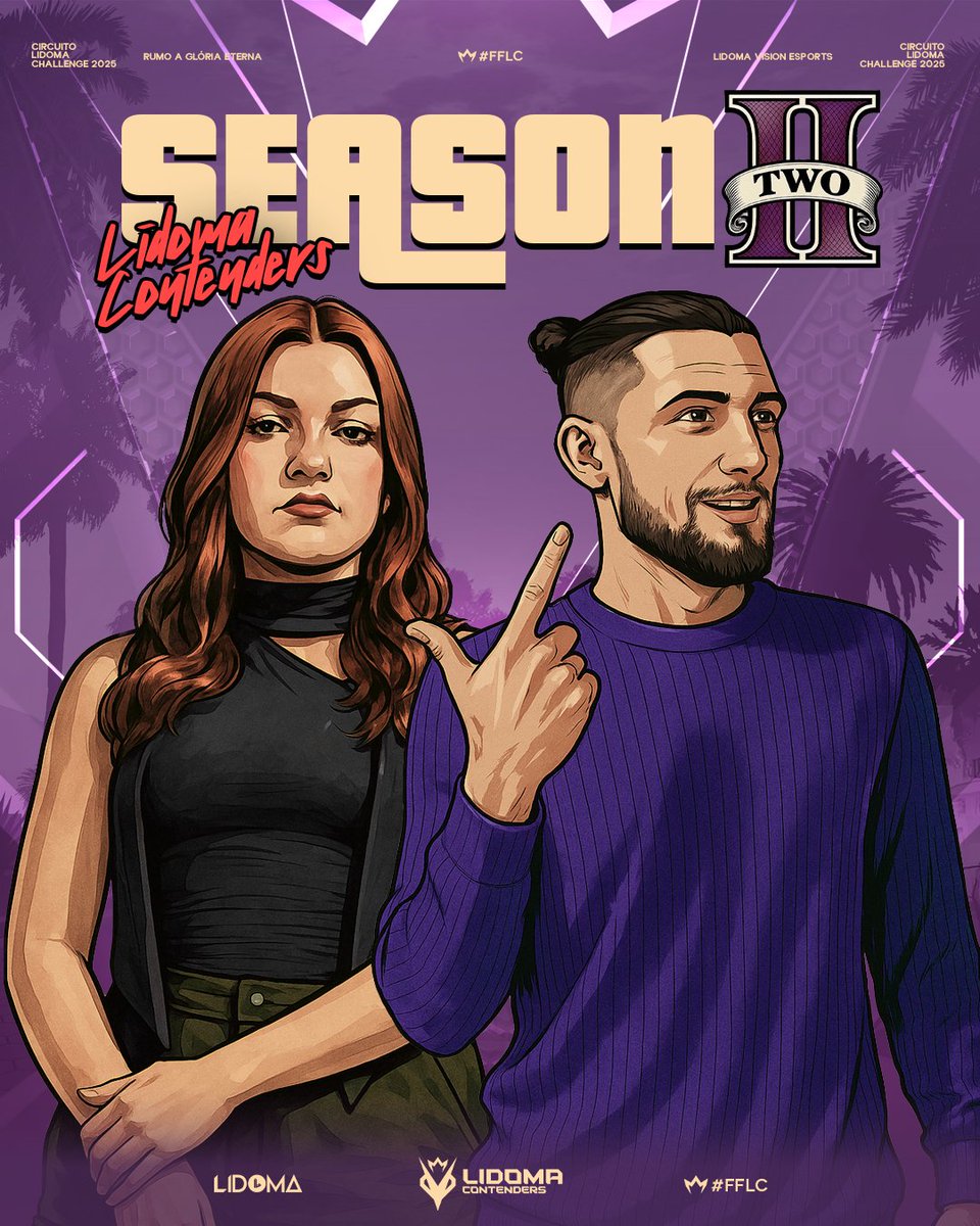 LidomaLatam's tweet photo. Nova temporada, novas alianças.
Nova cidade, mesmos perigos.
Bem vindo de volta a Lidoma City!

Bem vindo ao Circuito Lidoma Challenge!

#FFLC #LIDOMA #CONTENDERS #SEASON2 #5ESTRELAS https://t.co/mRxfsN6vum
