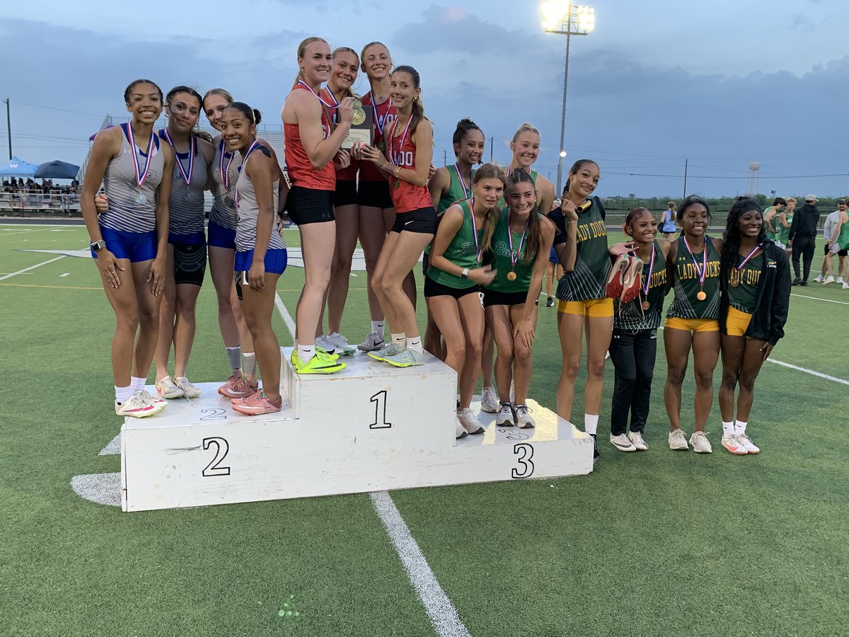 24-AAAA Girls 4x200m Relay Runner Up🥈! <a href="/Jarrell_ISD/">Jarrell ISD</a> 

1st Leg: E. Taylor
2nd Leg: K. Templeton
3rd Leg: C. Combs
4th Leg: A. Taylor
Alt. 1: A. Arnold
Alt. 2: J. Kenney