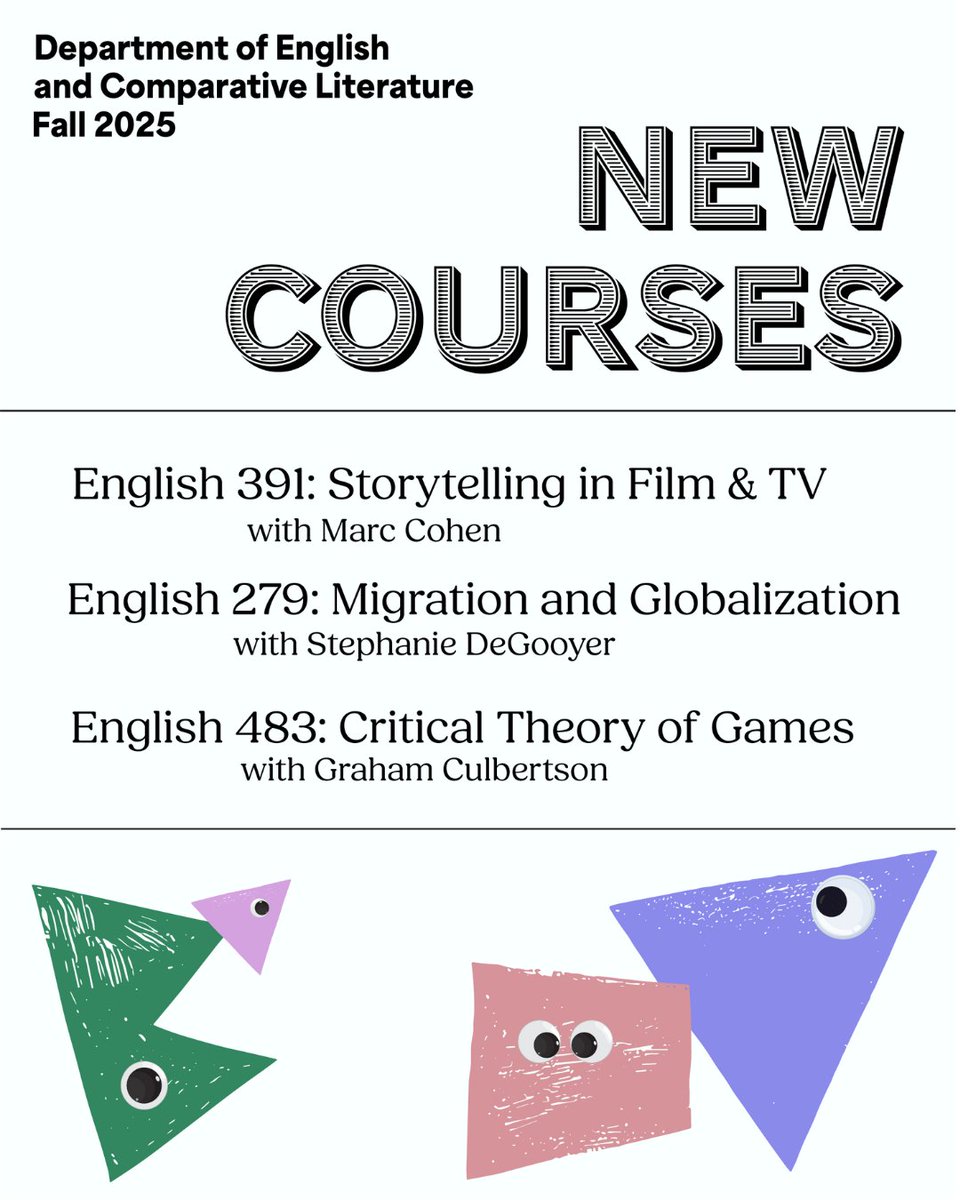 UNC English & Comparative Literature tweet media