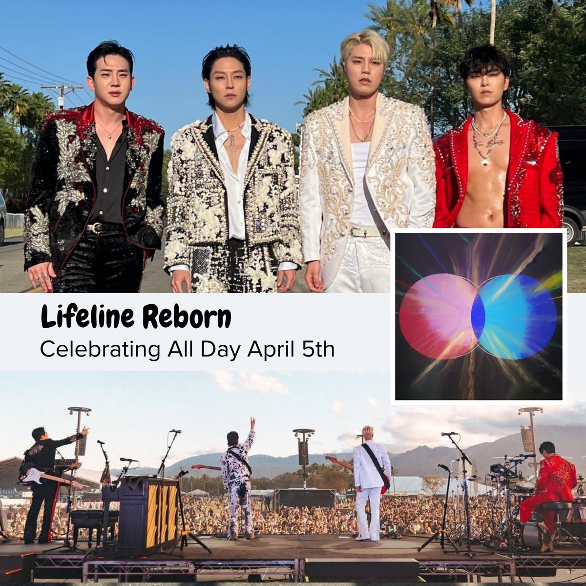 Happy 1 year Anniversary to Lifeline Reborn!! Thank you <a href="/lostwolvesmusic/">Lost Wolves</a> for this wonderful Coachella gem! Join us all day tomorrow as we celebrate! 🍾 😊

Join here:
stationhead.com/brosesradio 

<a href="/TheRose_0803/">더로즈_The Rose</a> #TheRose
