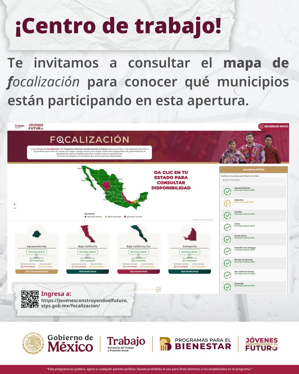 Jóvenes Construyendo el Futuro tweet media