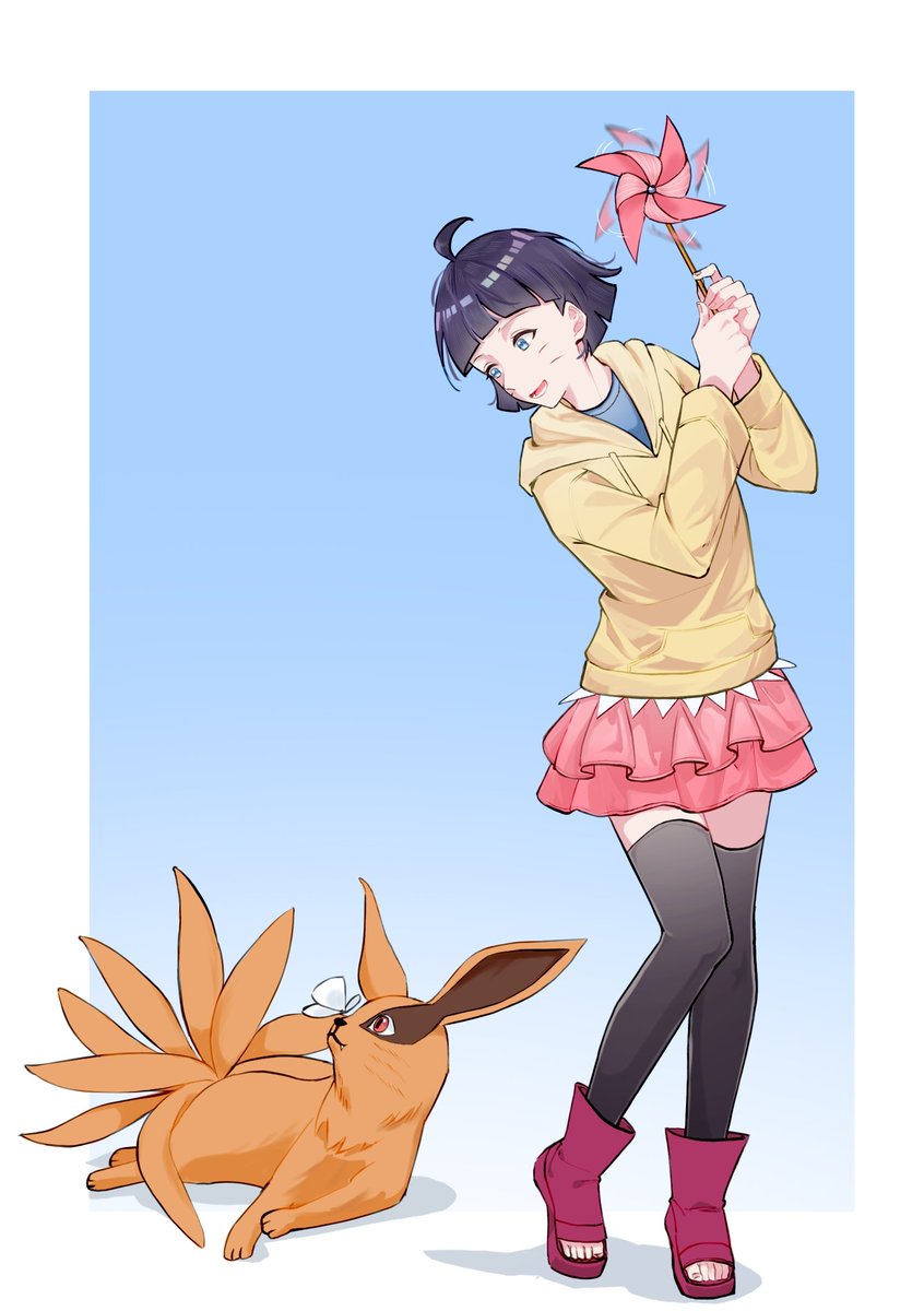 sunni_321's tweet photo. #BORUTO
#Himawari #HimawariUzumaki https://t.co/DgYmhrlALq