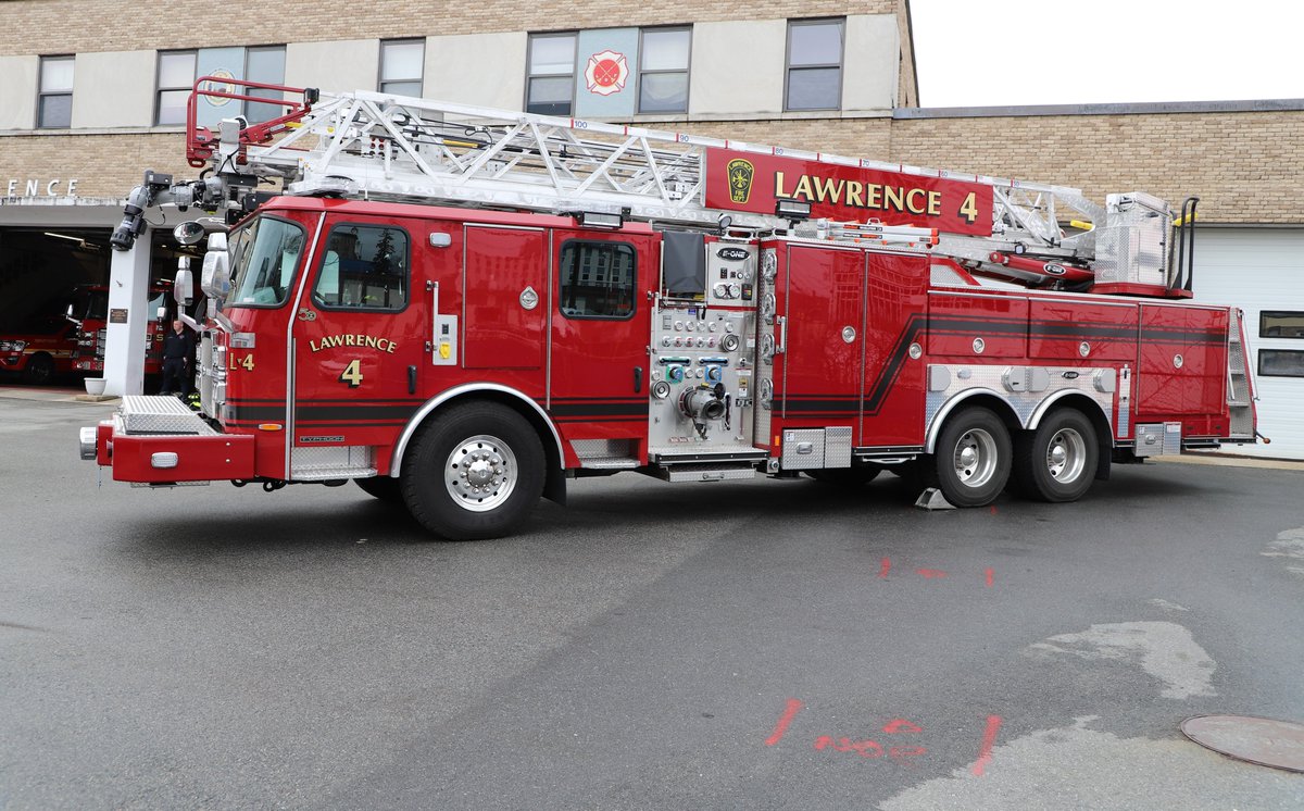 Two New Fire Trucks For the Lawrence Fire Dept.