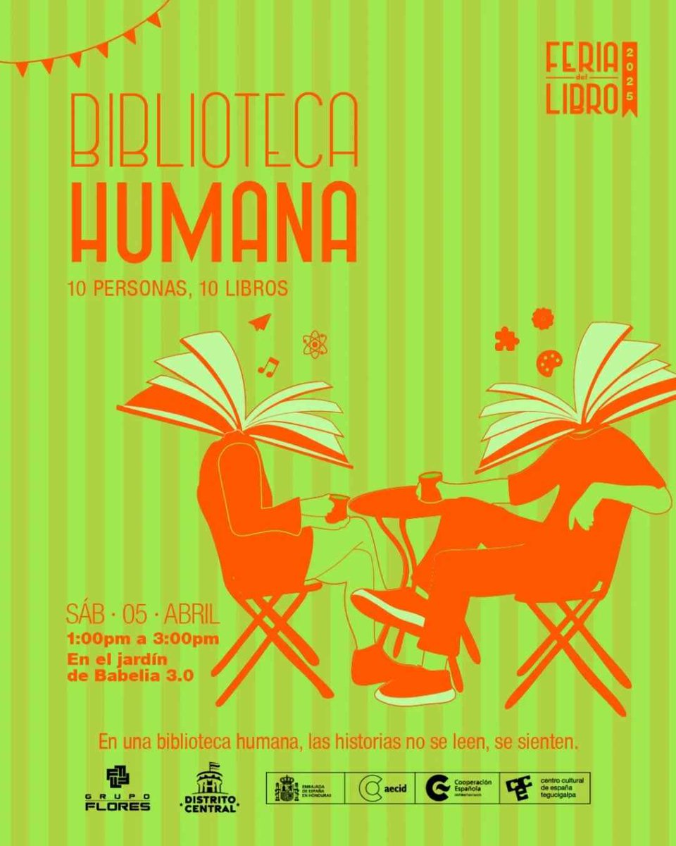 La Feria del Libro 2025 <a href="/CCETegucigalpa/">Centro Cultural de España en Tegucigalpa (CCET)</a> ya está pronto a inaugurarse. RESERVA LA FECHA te invitamos a seguir la #programaciónFL2025 #ccetferiadell1ibro