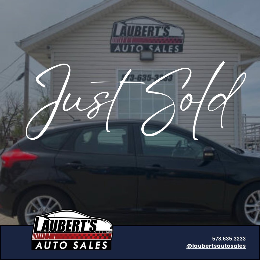LaubertAutoSale's tweet photo. 🚗🎉 A big THANK YOU and CONGRATULATIONS to Timothy on the purchase of his Ford Focus! 🎉🚗

We appreciate your business and trust in the team at Laubert’s Auto Sales. Wishing you many safe and happy miles ahead in your new ride! Enjoy the road, Timothy!🚘 https://t.co/fEc1pX8EqH