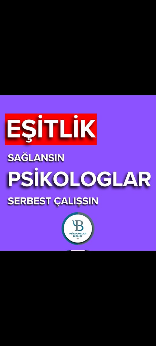 #PsikologlarEşitlikİstiyor
