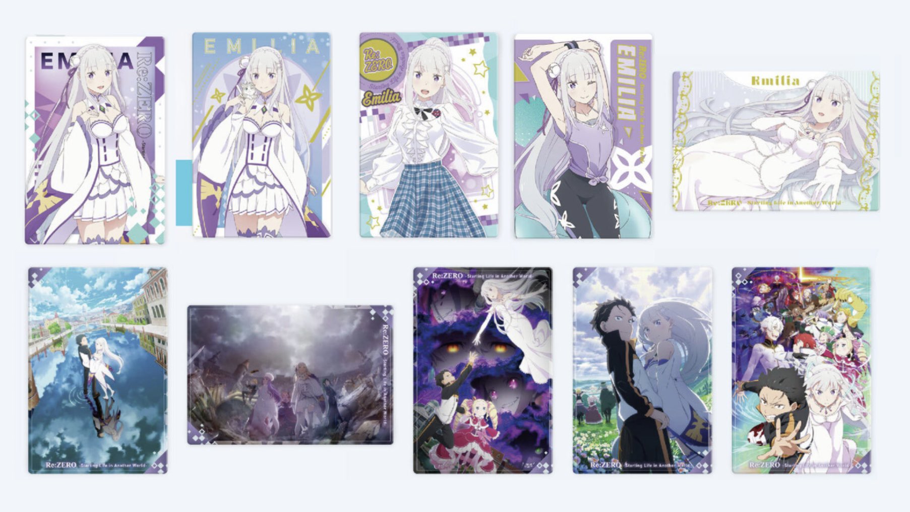 リゼロ ウエハース5 e9 バンダイ キャンディ【公式】 on X: 