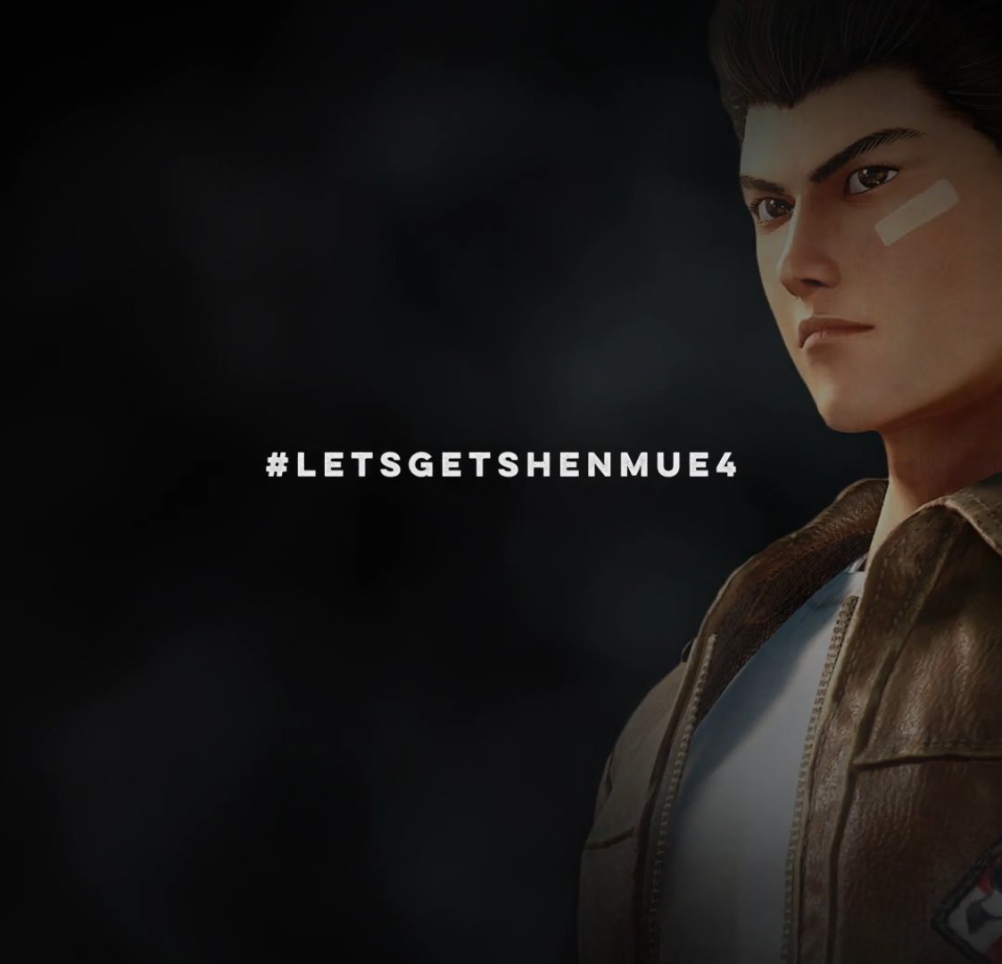 LETS DO THIS! TWO HOUR WARNING!! 8PM GMT!

To make the biggest noise possible for today's #LetsGetShenmue4 X/Tweetathon, we will TWEET unison at 8PM GMT the following post &amp; video file here:

🔗drive.google.com/drive/u/3/fold…

For more details: 
▶️ youtu.be/CmVN6L22CbU

#Shenmue