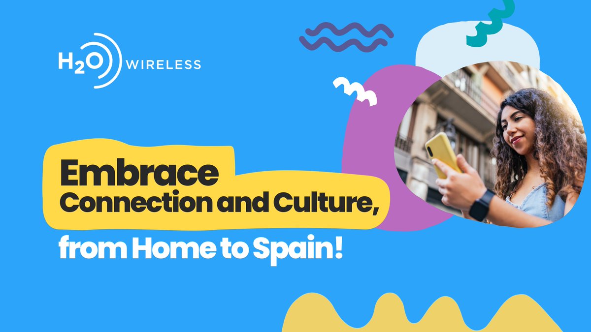 H2OWireless's tweet image. Make unlimited calls to Spain with H2O Wireless! Stay connected to loved ones &amp;amp; cherish every moment—no limits, just connection. 📞✨ #H2OWireless #CallSpain