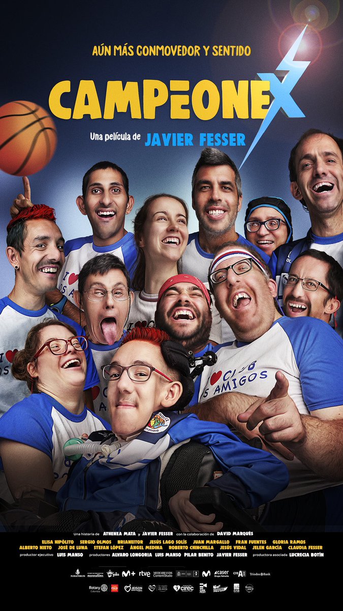 Distrito_Pacifi's tweet image. 🎬 ¡Presentamos el afiche oficial de Campeonex! 🏆

📅 Estreno en cines: 24 de abril
🎬 Una película de Javier Fesser
🎥 Distribuida por Distrito Pácifico

#Campeonex #CampeonexLaPelícula #MásQueUnEquipo
#ElEquipoCorrecto #EnElDeporteEquivocado
#InclusiónReal #CineConValor