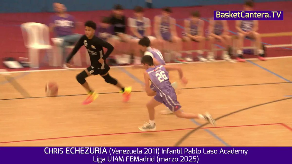 BasketCanteraTV's tweet photo. Nuevo VÍDEO: Highlights CHRIS ECHEZURÍA (Venezuela 2011) Infantil Pablo Laso Academy. Liga U14M @FBMadrid  - Ver VÍDEO: https://t.co/LsWuwBUdr2  Vídeo by https://t.co/o1p5PhwHju https://t.co/pPNHPl0MMV