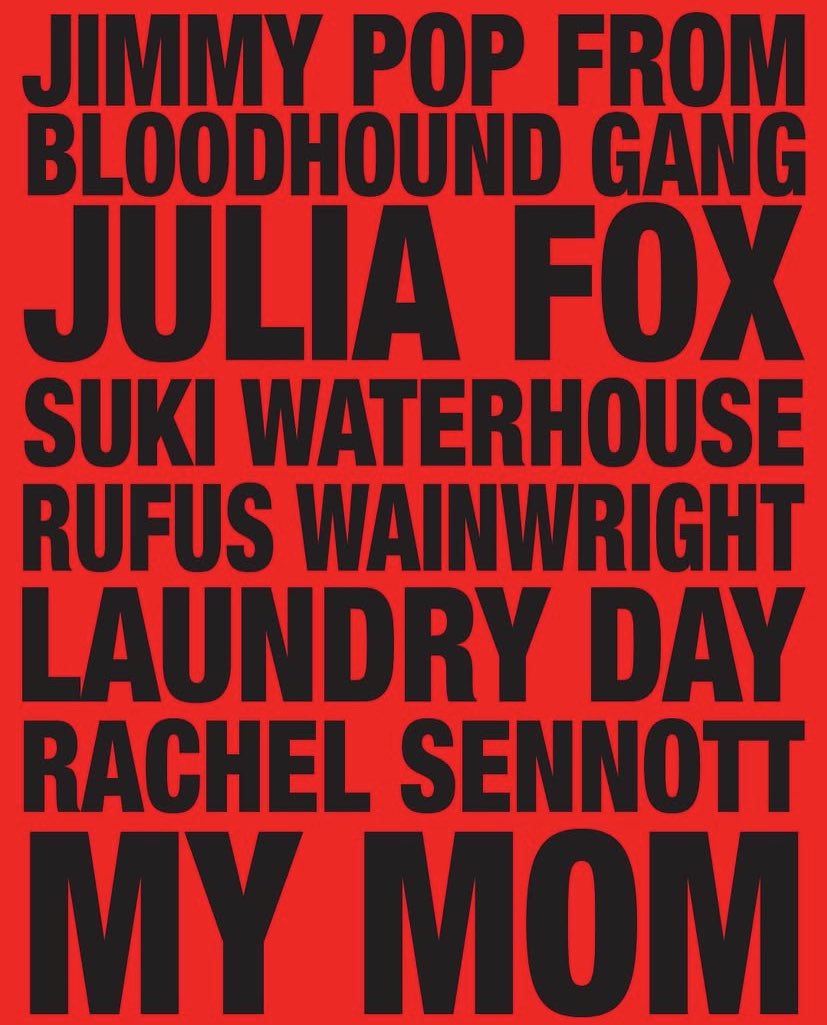 Jordan Firstman’s debut album will feature Rachel Sennott.

Out April 11th.