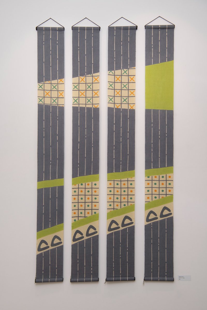 GalleryONKAF's tweet photo. Gallery ONKAF’s ongoing exhibition “Utsuroi - Remembering Hisayuki Nonaka” offers an immersive and deeply thoughtful look at the timeless beauty of Japanese textile dyeing. 
Exhibition is on view until 8th April, 2025. https://t.co/4YeJzIHEdq