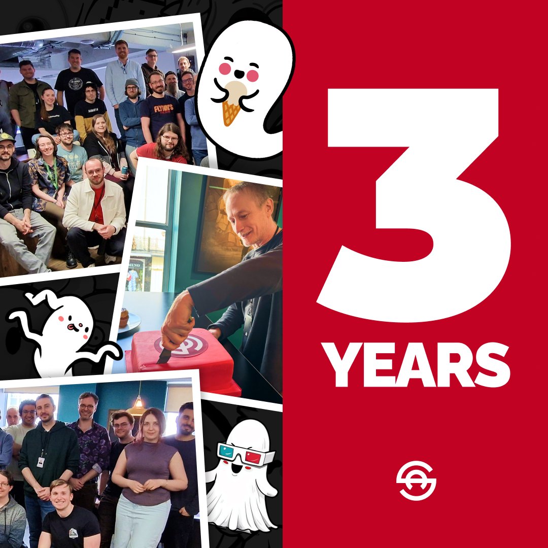 This week, we celebrated our third birthday! (complete with cake, of course!) 🎂

A huge thank you to our incredible team for being part of the journey so far. Here’s to many more years, and plenty more game releases to come! 👻