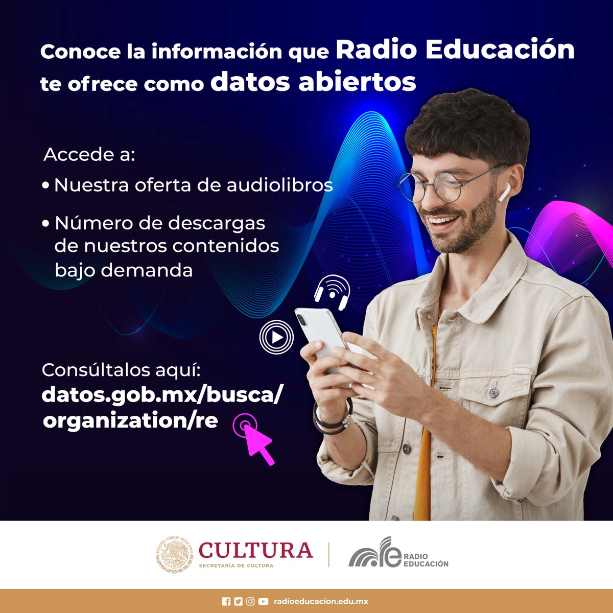 RadioEducacion's tweet image. 🤔 ¿Sabes cuáles son los #Audiolibros que #RadioEducación ha producido y ofrece para descarga gratuita? 🎧

😊 Descúbrelo en esta sección de datos abiertos ⬇

👉 datos.gob.mx/busca/dataset/…