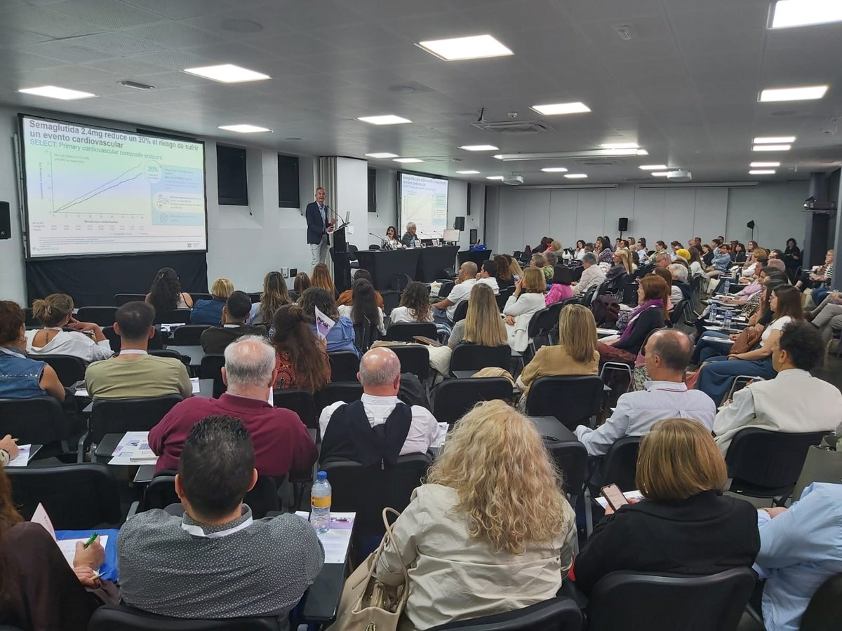 💡Mesa: Estrategias claves en Obesidad y Prediabetes.
👥Moderadora:
Dra. María Consuelo Ibáñez Palacios
👤Ponentes:
Dr. Esteban Jódar Gimeno
Dr. Francisco Javier Martínez Martín

#jornadasascarica25