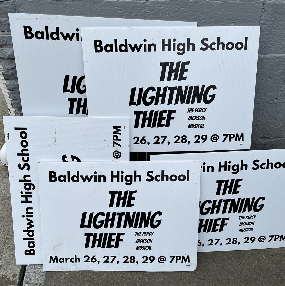 B-W Educ. Foundation (@bwef_cares) on Twitter photo Reminder! We are collecting The Lightning Thief yard signs (and any other unwanted/unneeded signs) through 4/13. Look for a recycling container at each of the <a href="/BWSDNews/">Baldwin-Whitehall</a> schools.
More: bwef.weebly.com/yard-sign-recy… Reminder! We are collecting The Lightning Thief yard signs (and any other unwanted/unneeded signs) through 4/13. Look for a recycling container at each of the <a href="/BWSDNews/">Baldwin-Whitehall</a> schools.
More: bwef.weebly.com/yard-sign-recy…