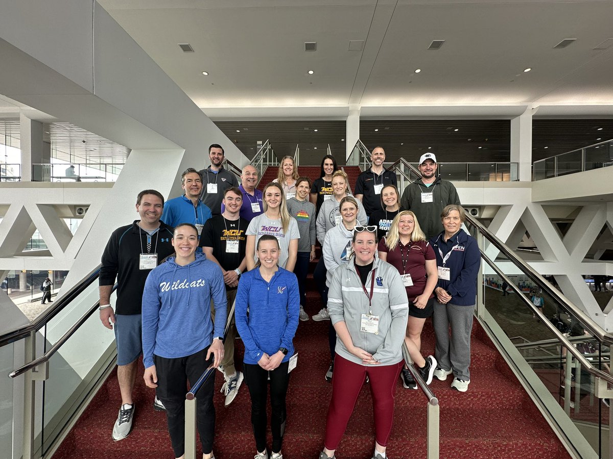 Our Friday Pennsylvania crew at the SHAPE America Conference in Baltimore. Finishing strong! 💪  #shapepa #SHAPEBaltimore