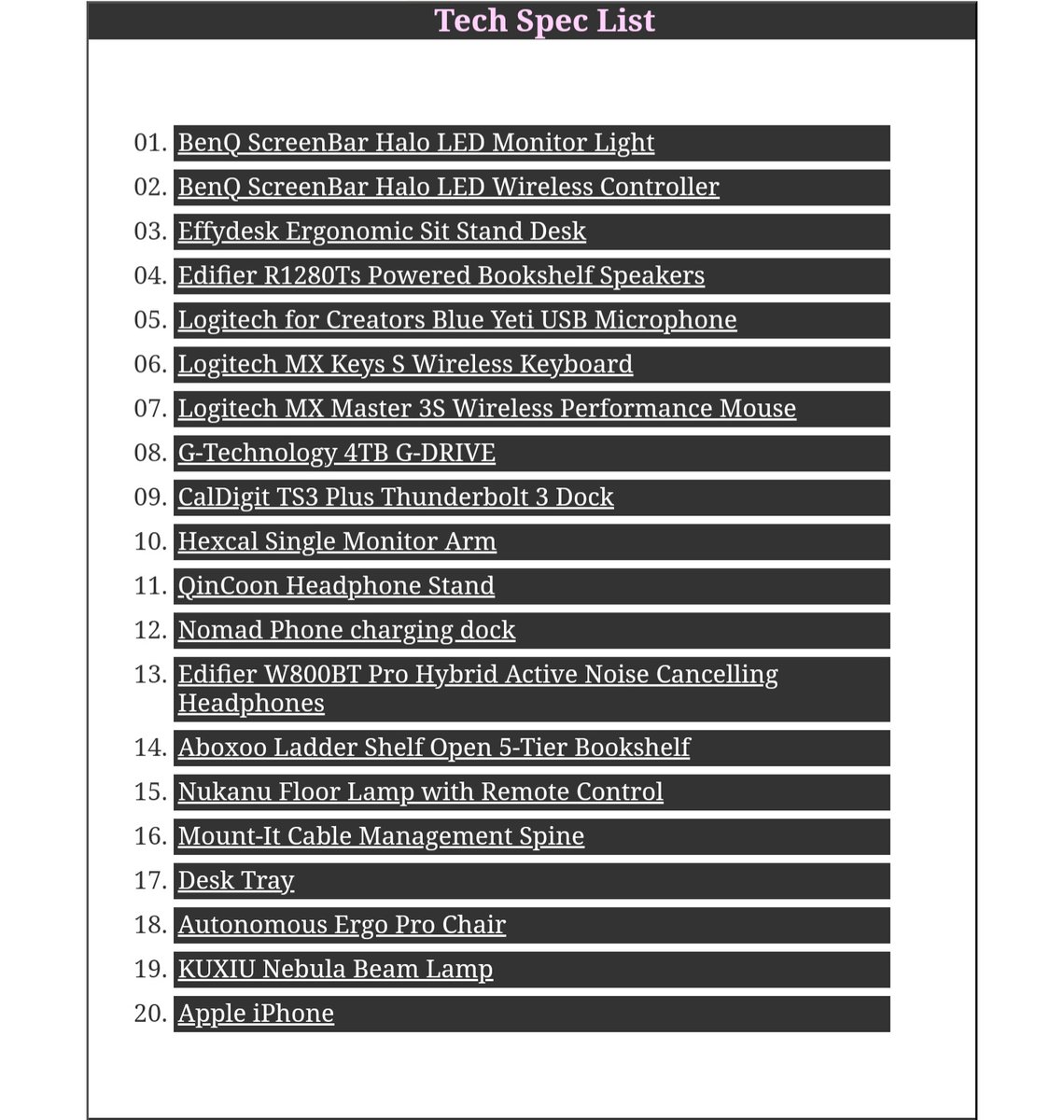 CyberTechWare's tweet image. Enhance your productivity with tech-inspired desk setups! 🖥️✨ Visit CyberTechWare.com for the latest in desk organization and tech accessories. #TechDesk #Workspace #Benq #Effydesk #Edifier #Logitech #GTechnology #Caldigit #Hexcal #Qincoon #Nomad #Aboxoo #Nukanu #MountIt…