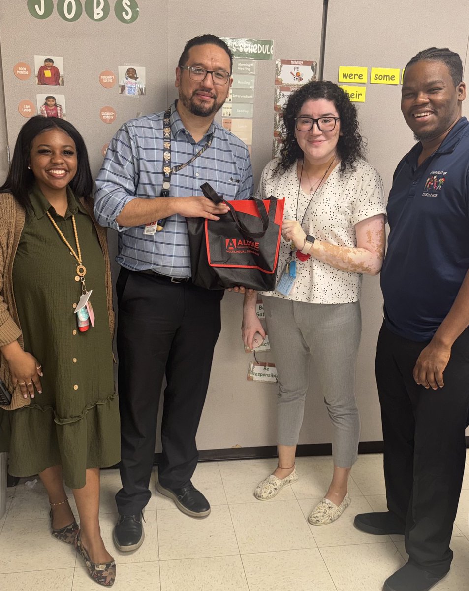 German Carmona (@mrcarmona2016) on Twitter photo Congratulations to <a href="/SmithES_AISD/">Smith Elementary</a>’s <a href="/SHABE_bilESL/">SHABE</a> teachers of the year!
Ms. Puga- Bilingual
Mr. Lara- ESL
Thank you for the great work you do!
<a href="/NoLeaderLikeMe/">Greg Castille, M.Ed.</a>
<a href="/Aldine_Bil_ESL/">Eva Iñiguez 🦋</a>
<a href="/AldineEsl/">Aldine ESL Elem</a>
<a href="/GomezTempleton/">Mrs. Gómez-Templeton</a>
<a href="/SADubberke/">Scott Dubberke</a>
#AldineImpact Congratulations to <a href="/SmithES_AISD/">Smith Elementary</a>’s <a href="/SHABE_bilESL/">SHABE</a> teachers of the year!
Ms. Puga- Bilingual
Mr. Lara- ESL
Thank you for the great work you do!
<a href="/NoLeaderLikeMe/">Greg Castille, M.Ed.</a>
<a href="/Aldine_Bil_ESL/">Eva Iñiguez 🦋</a>
<a href="/AldineEsl/">Aldine ESL Elem</a>
<a href="/GomezTempleton/">Mrs. Gómez-Templeton</a>
<a href="/SADubberke/">Scott Dubberke</a>
#AldineImpact