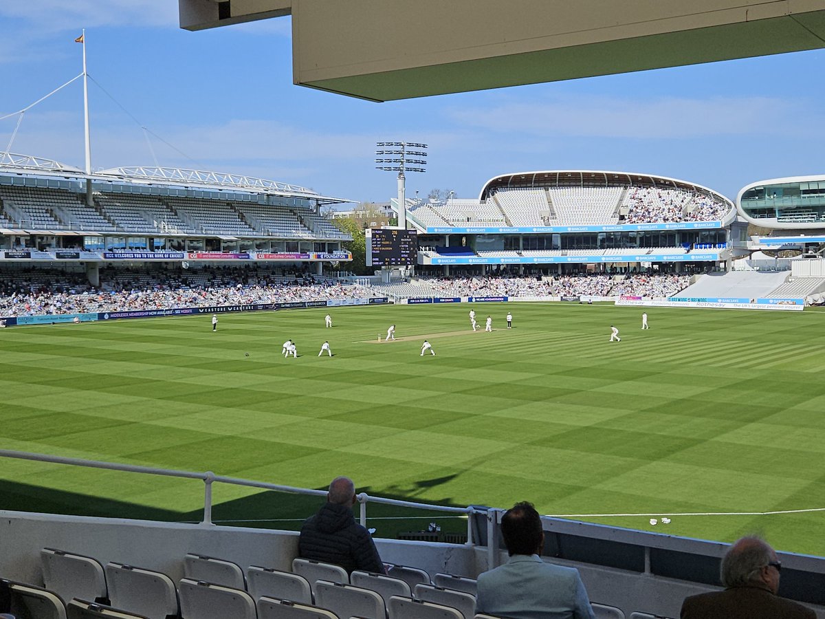 Lords today ...