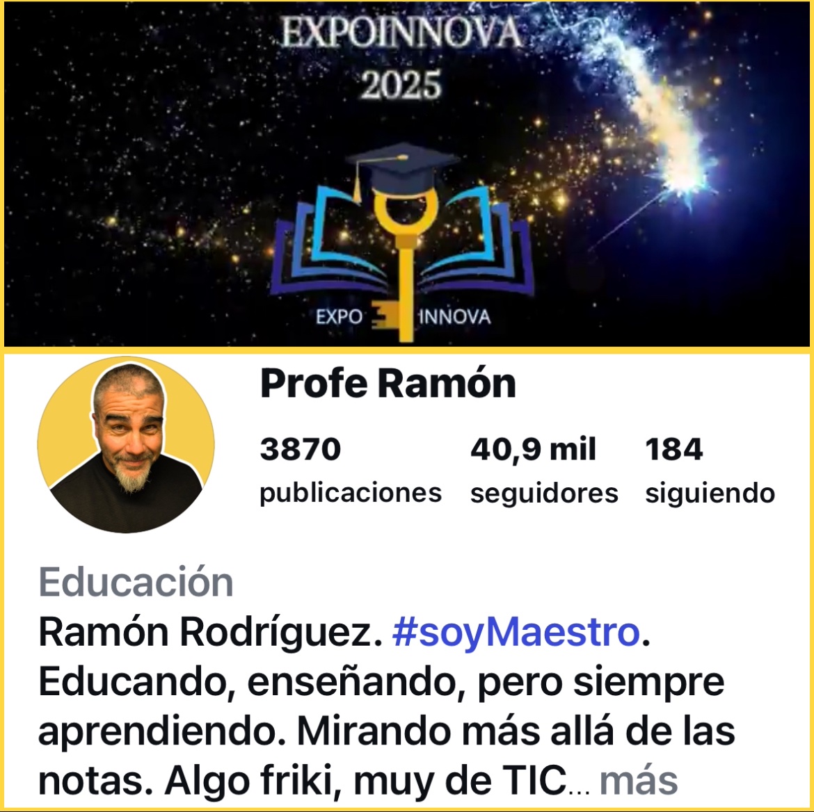 CEPdeCadiz's tweet photo. Y por si aún te estás pensando asistir a #expoinnova2025, anunciamos que contaremos con dos profes para inaugurar y clausurar este evento mágico: @Profe_RamonRG y Er Mago Antonio 
@DG_IFP 
@EducaAnd https://t.co/SMxdzWOWFs