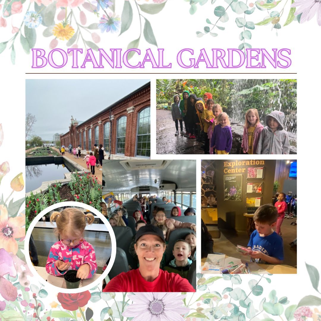 Our Kindergarten Flyers had a great time exploring the wonders of nature at the Botanical Gardens today! From colorful flowers to curious critters, their excitement was in full bloom on this rainy Friday! 🌸🦋🌧️