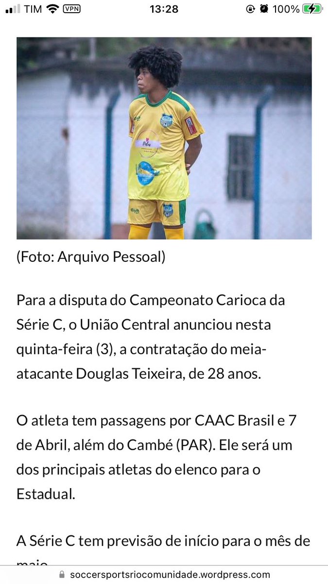 Feliz e motivado por esse novo desafio!! #UNIÃO 🙏🏾🟡🔵