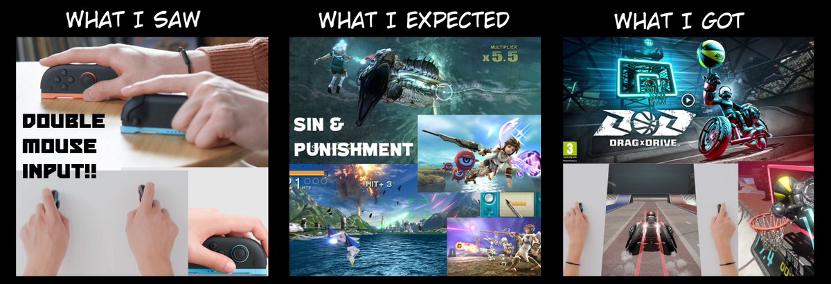 Jon_Cyber's tweet photo. I'm still holding onto some hope. This could be the funnest control style yet. Please have these IPs return. https://t.co/clIvB0Z8NM