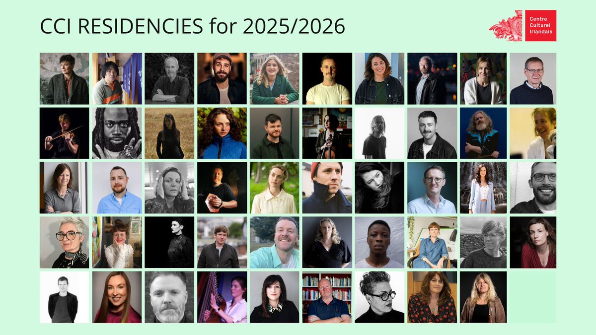 We are thrilled to announce that Eilís Lavelle has been awarded a prestigious residency as part of the @centreculturelirlandais annual artist residency programme for 2025-26 🎉

Congratulations to all 50 artists who have been selected for residencies!