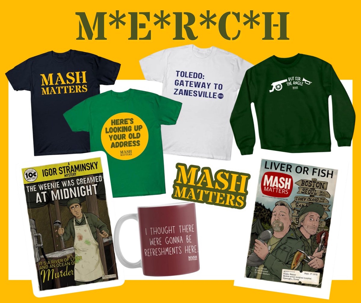 Want MASH Matters merch? Check out our new updated store!

mash-matters.dashery.com
