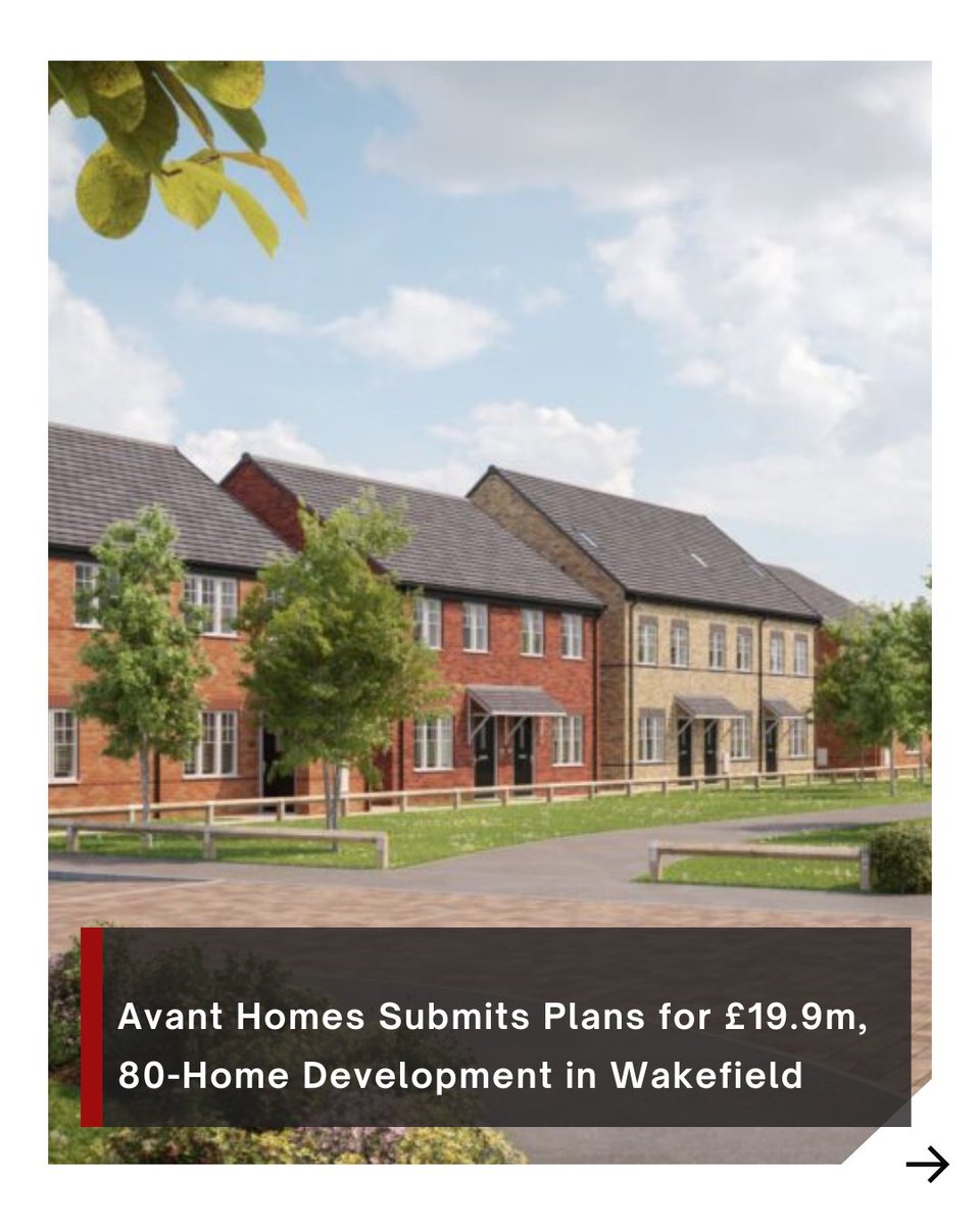 Housebuilderdev's tweet image. Avant Homes has submitted plans for an £19.9m development in Lofthouse Gate, Wakefield, featuring 80 energy-efficient homes ranging from one to four bedrooms.

Read more👉
hbdonline.co.uk/news/avant-hom…

#AvantHomes #Wakefield #NewHomes #EnergyEfficient #UKHousing