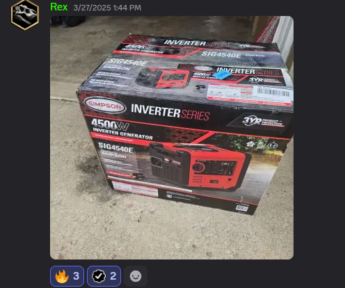 megodadeals's tweet photo. 🚨 STEAL OF THE CENTURY! 🚨 

Members just scored a Simpson Cleaning Compact 4,000 Watt Gas Inverter Generator for a JAW-DROPPING $300! 😱 It normally costs OVER $1,000, but our deal radar sniffed out this unreal discount. Perfect for camping, job sites, or keeping the lights on at home! 

Skeptics said, “It won’t ship!” But from a legit seller? We took the chance. BOOM—SHIPPED & DELIVERED!📦
 
At Megoda, we’re nabbing 🔥 deals like this EVERY DAY. Don’t miss out—join the chase! 👀 
#DealHunters #GeneratorDeal #MegodaDeals #PriceError