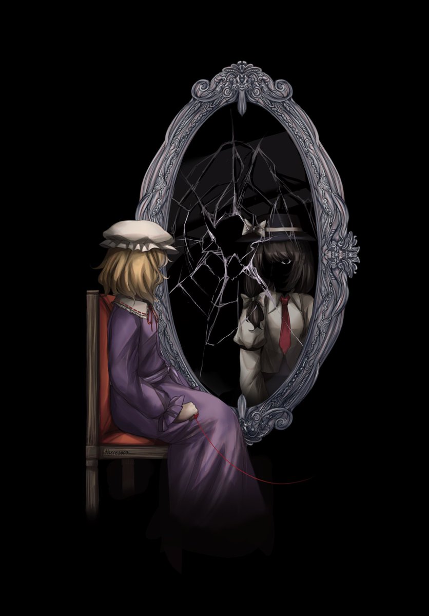 black mirror on the wall #暁Records #東方Project