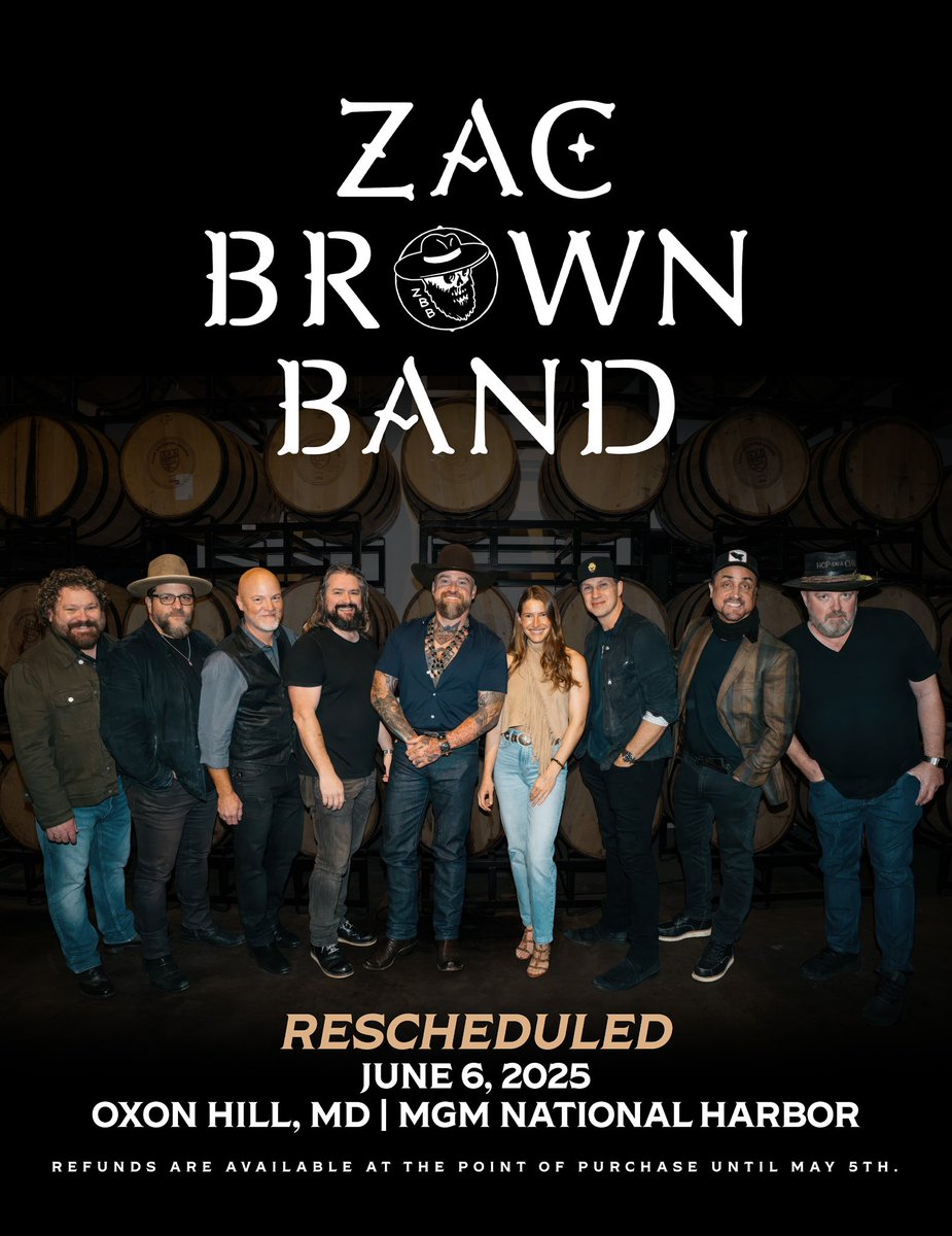 I’m really sorry to let y’all know that I’m feeling under the weather and won’t be able to take the stage tonight at MGM National Harbor. The show has been rescheduled for June 6th, but if you’re not able to make the new date, refunds will be available at the point of purchase