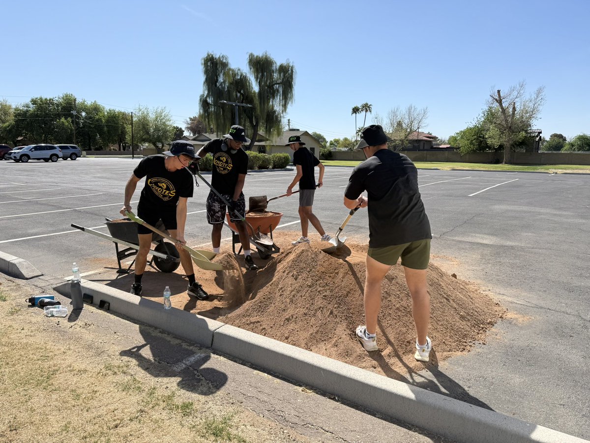 Brian Johnson (@bermuda419s) on Twitter photo Huge thanks to these young men from <a href="/ArizonaLutheran/">Arizona Lutheran</a> for serving their Lord and Heritage Lutheran Church in Gilbert with some much needed grounds help. To God be the Glory!!✝️ Huge thanks to these young men from <a href="/ArizonaLutheran/">Arizona Lutheran</a> for serving their Lord and Heritage Lutheran Church in Gilbert with some much needed grounds help. To God be the Glory!!✝️