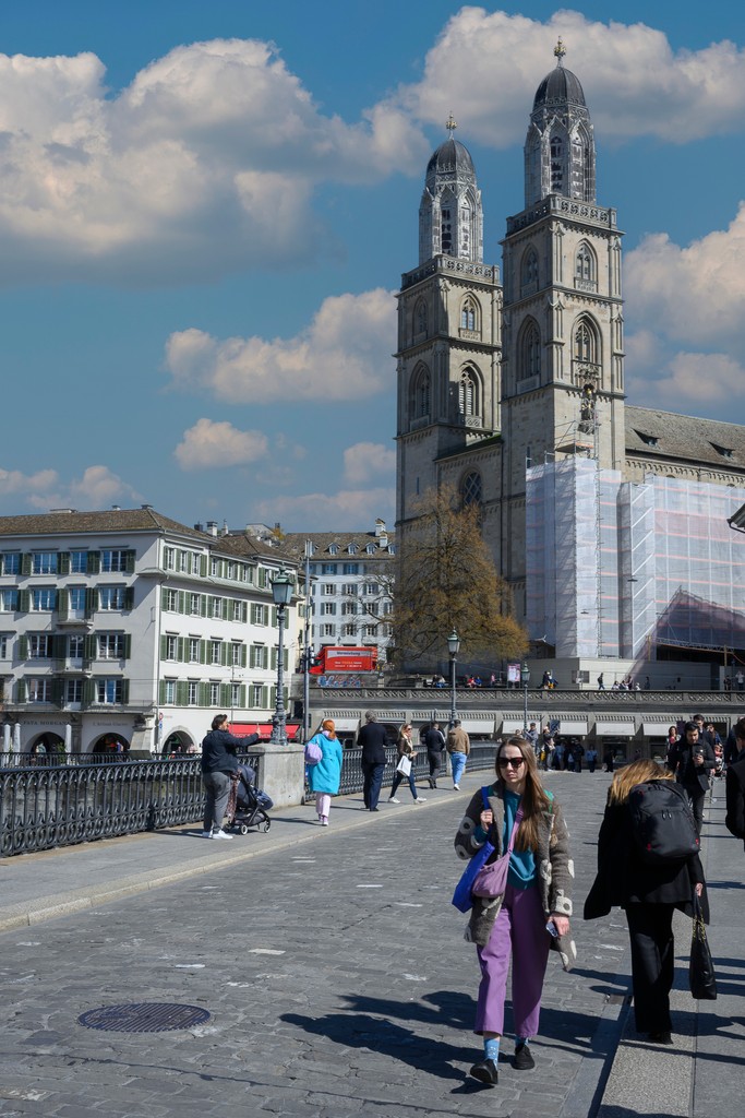 JayHeifetz's tweet photo. Zurich's famous Münster, features the artwork of many legends, including its Giacometti choir windows. Legend has it that this was the site of the. city's first secondary school started by Charlemagne. #Switzerland #Zurich #Münster #church #cathedral #Charlemagne #saltandpepper https://t.co/V3z8z8m08f