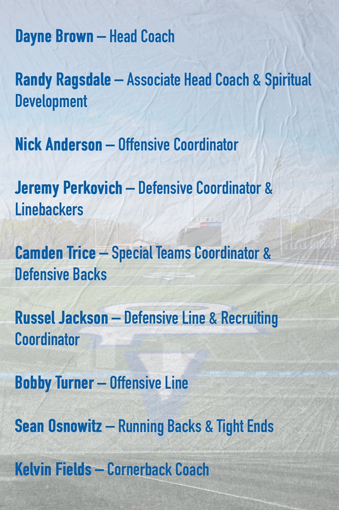 Meet the 2025 Spring Coaching Staff‼️ Follow and connect to learn about Faulkner football🦅 #JumptotheGump