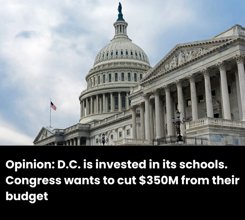 The74's tweet photo. Giles: Members of the House must follow the Senate's lead and protect D.C. students, teachers, schools &amp; the services that support academic excellence 

Read more here: https://t.co/KqOtGv6Qqb https://t.co/SLGNtCfB4s