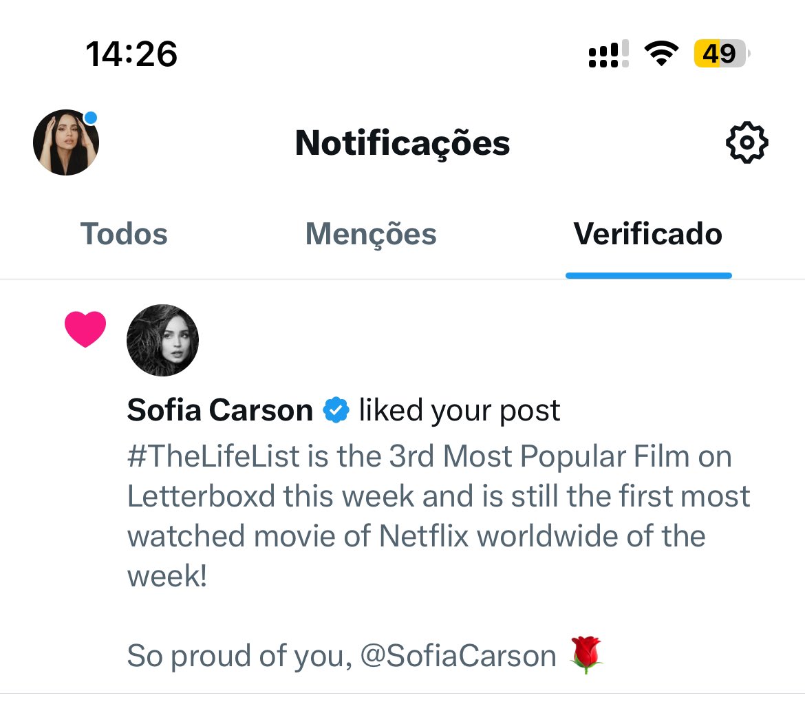 Sofia Carson Update tweet media