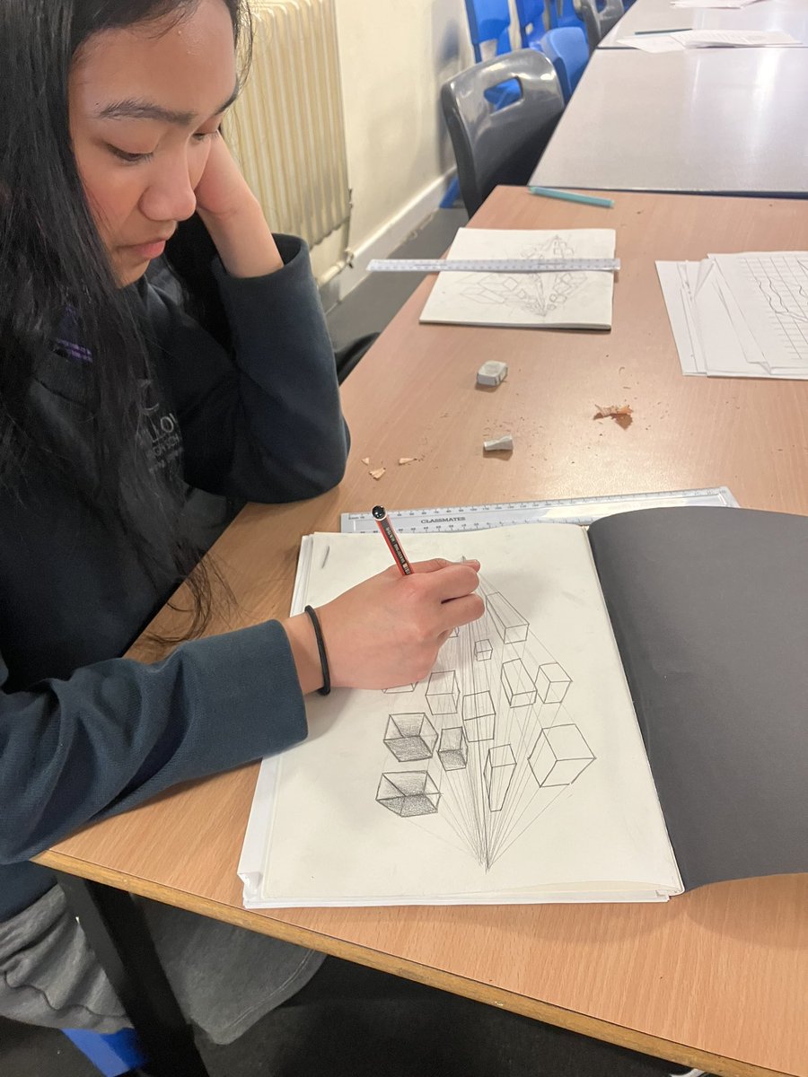 Our Year 10 product Design students working perfectly this afternoon, well done 👏