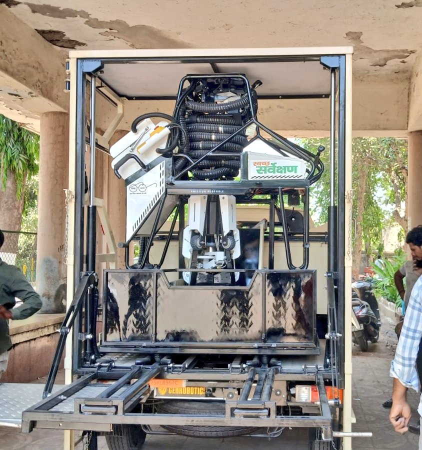 Morbi Municipal Corporation (@morbi_mmc) on Twitter photo "Say goodbye to manual scavenging! 🛑 Morbi Municipal Corporation introduces robotic manhole cleaning — a smart move for a cleaner and safer city. 🤖✨
<a href="/sbmugujarat/">Swachh Bharat Mission Urban - Gujarat</a>
<a href="/SwapnilKhare_17/">Swapnil Khare</a>
#swachhmorbi "Say goodbye to manual scavenging! 🛑 Morbi Municipal Corporation introduces robotic manhole cleaning — a smart move for a cleaner and safer city. 🤖✨
<a href="/sbmugujarat/">Swachh Bharat Mission Urban - Gujarat</a>
<a href="/SwapnilKhare_17/">Swapnil Khare</a>
#swachhmorbi